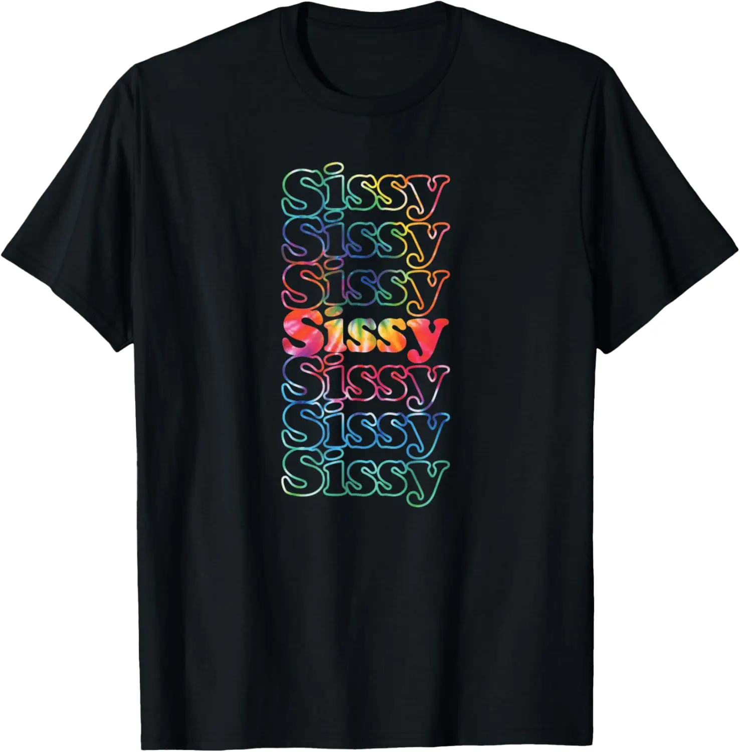 Sissy Cool Vintage inspirado LGBT Gay hombres Twink Tie Dye camiseta