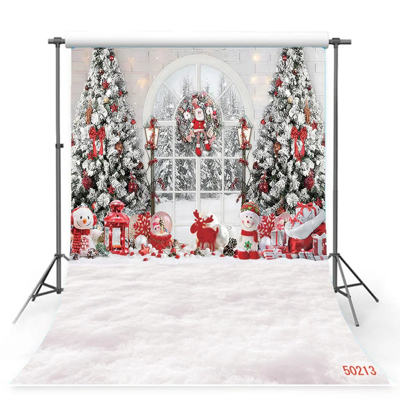 Sheng yongbao Kunst Stoff Weihnachten Thema Fotografie Hintergrund Requisiten Kiefer Familie Festival Kulissen für Foto Stdio ZM-12