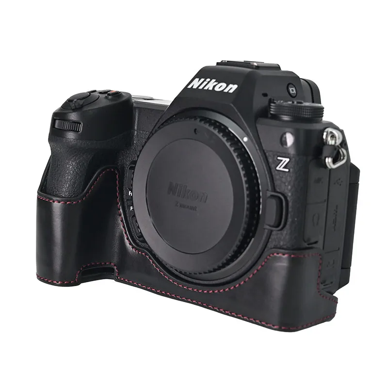 Leather Protect Camera Half case Bag Grip for Nikon Z7 Mark II Z6 Mark II Z7 Z6 Z5