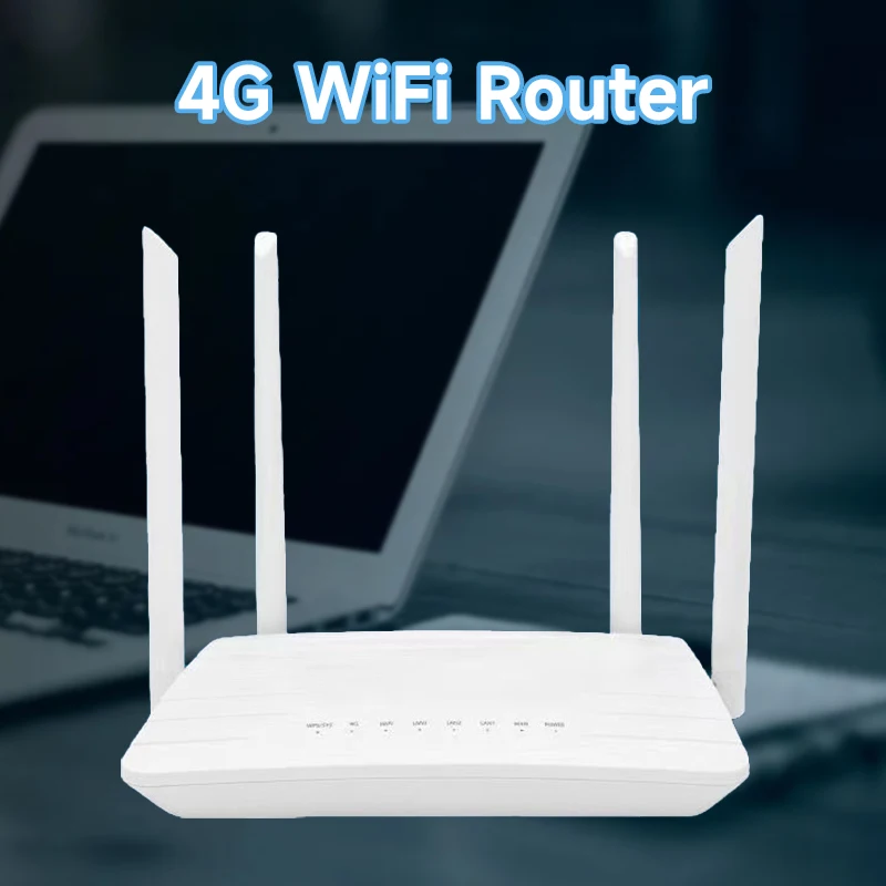 4G wifi router CPE SIM card Hotspot CAT4 32 users RJ45 WAN LAN wireless modem LTE router