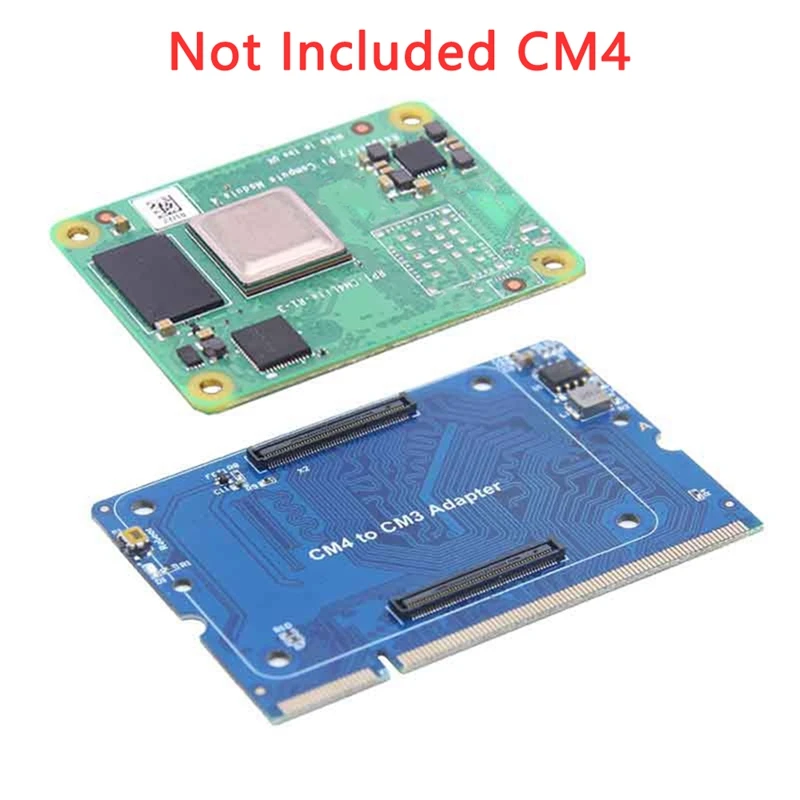 CM4 To CM3 Adapter Board For Raspberry Pi Compute Module CM4/CM3+/CM3/CM3L Expansion Card Dual Video Output
