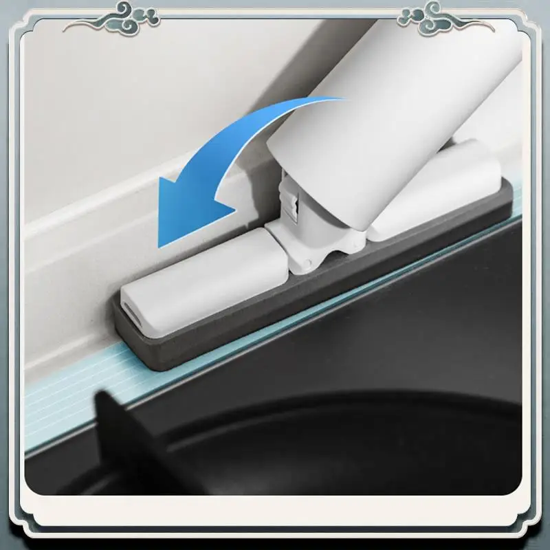 

Durable Self-Squeezing Mini Mop, Foldable Cleaning Tool For Home Use, Strong Absorbency For Bathrooms, Kitchens, And More