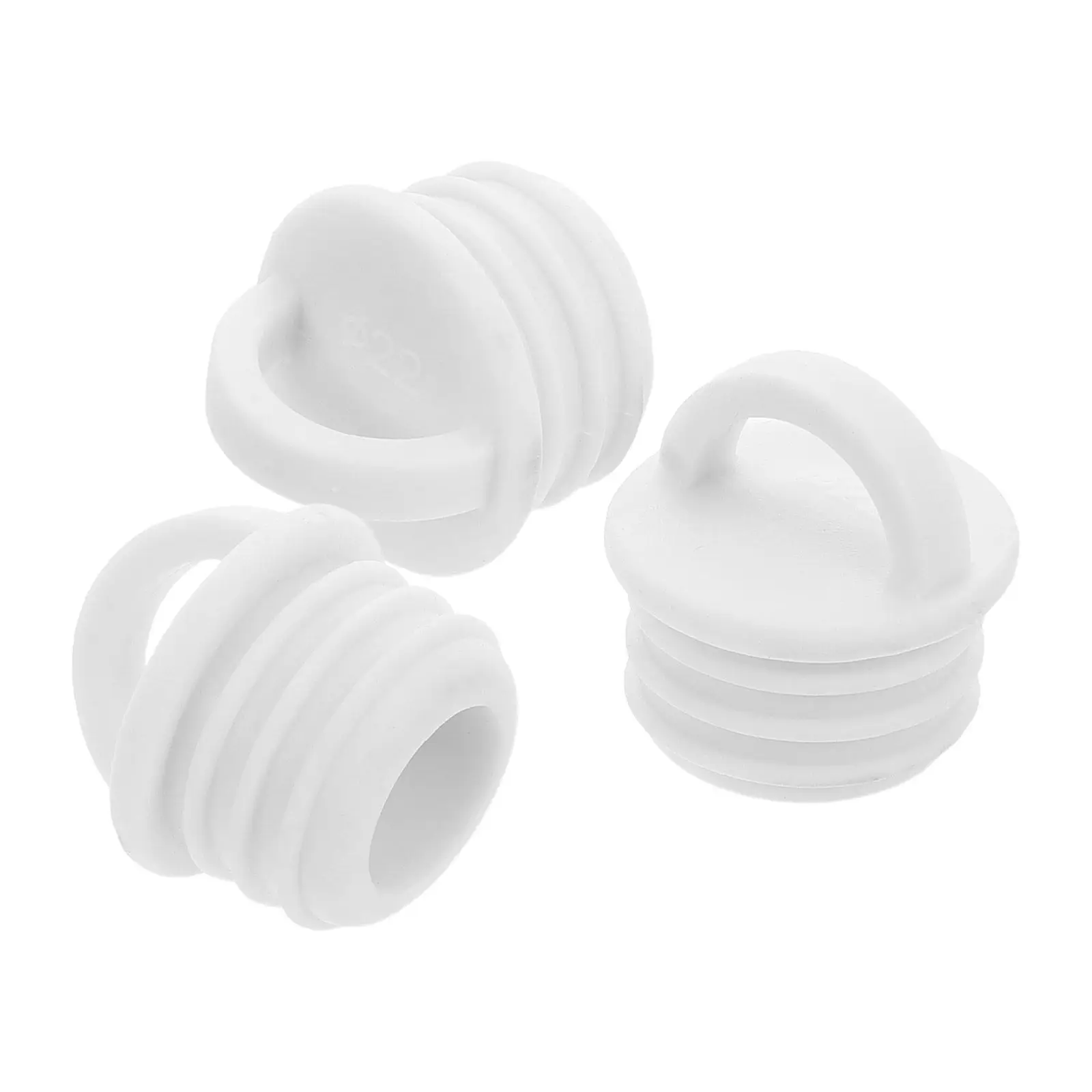 3Pcs Mop Bucket Draining Plug 22Mm Rubber Drain Stopper Universal Compatibility Tight Seal Leak Prevention Efficient Cleaning