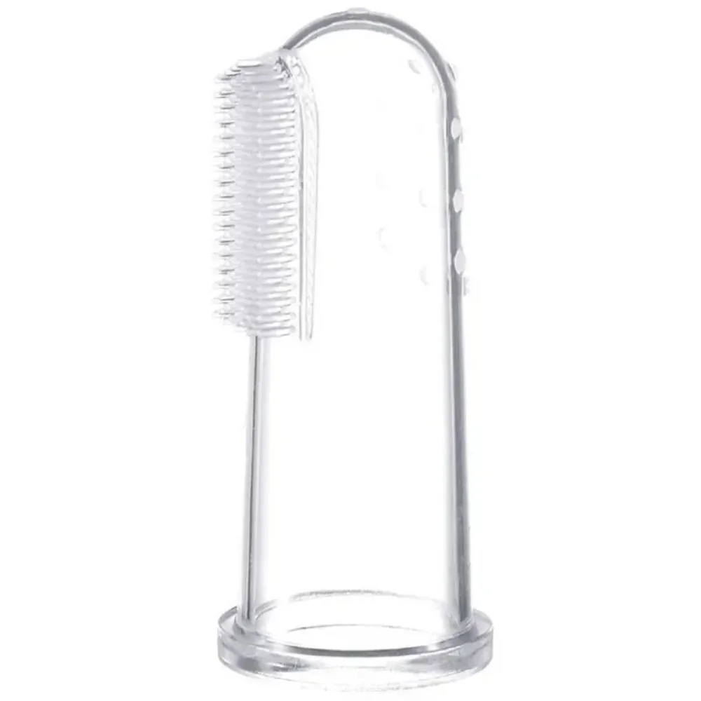 1pc Silicon Toothbrush+Box Baby Finger Toothbrush Children Teeth Clean Soft Silicone Infant Tooth Brush Cleaning