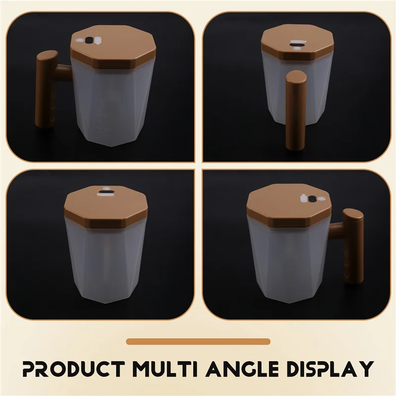 A006-デジタルディスプレイで簡単にミキシングできる洗練された充電式コーヒーマグ、オフィスおよび家庭用の自動撹拌