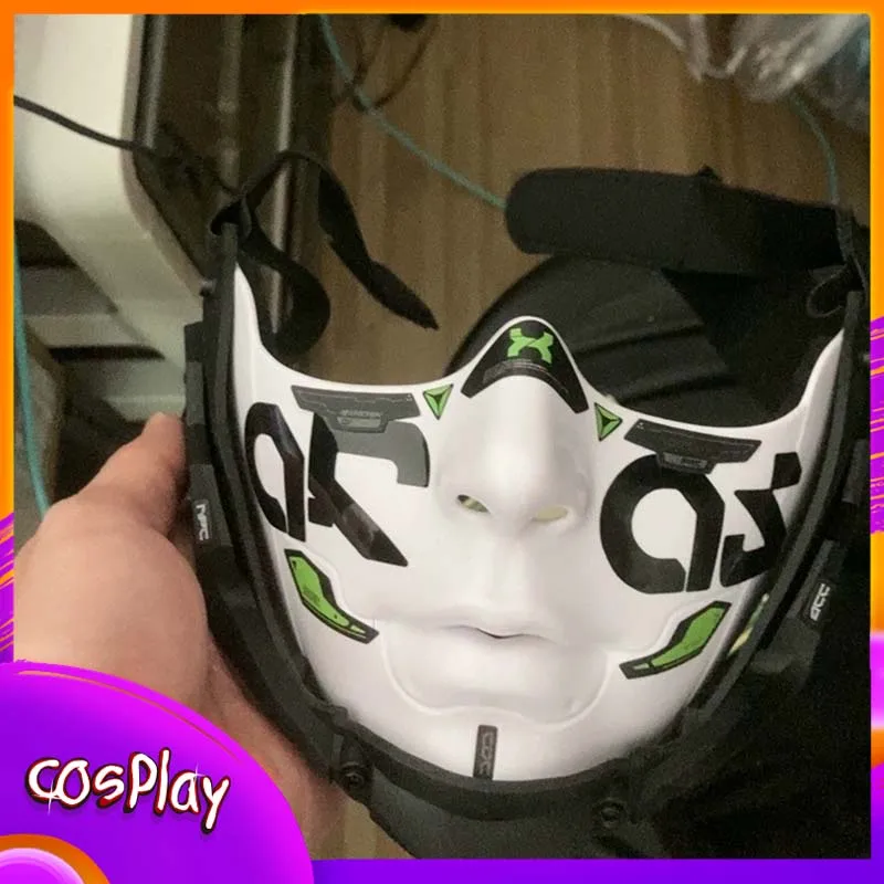 

Cyber Punk Mask Mechanical Mask Halloween Cosplay Costumes Mask Carnival Party Bar Coser Props Adult Gift Sci-Fi Mech Mask