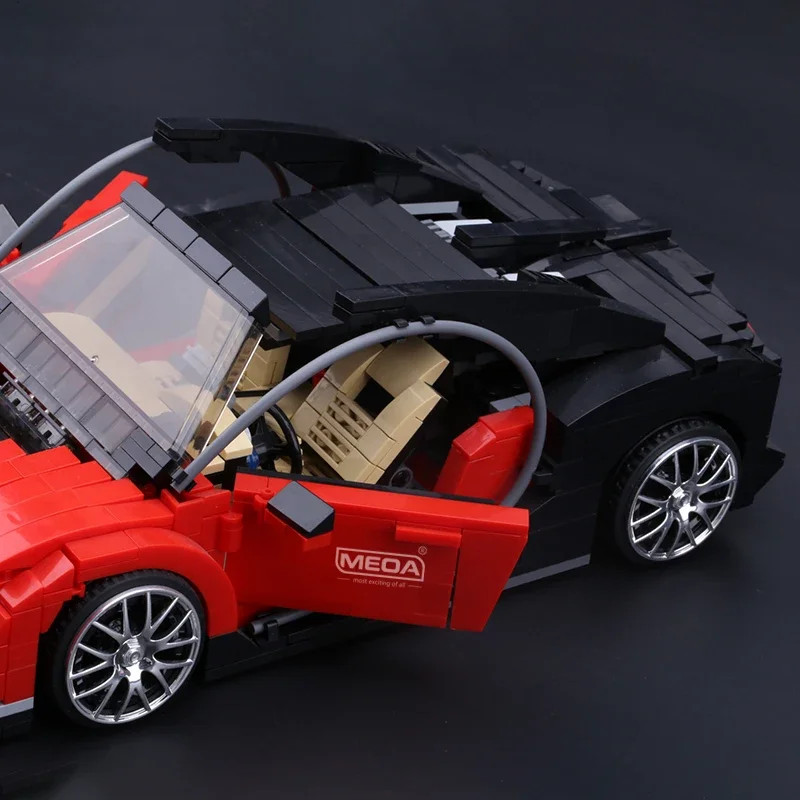 

Building Blocks Sports Car high-tech Series Gallon Racing Car Cool Model Kit Stacking Bricks Toys For Kids Birthday Gift