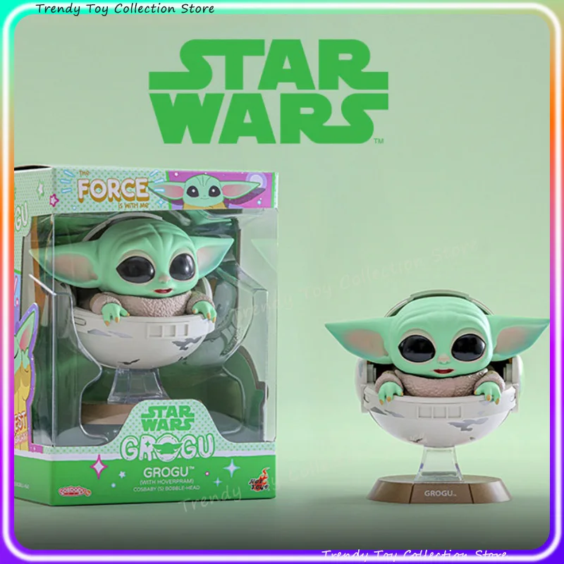 

Hot Toys The Mandalorian Grogu (Hover Pram Version) COSBABY(S) Mini Collectible Figure - Perfect Holiday Gift