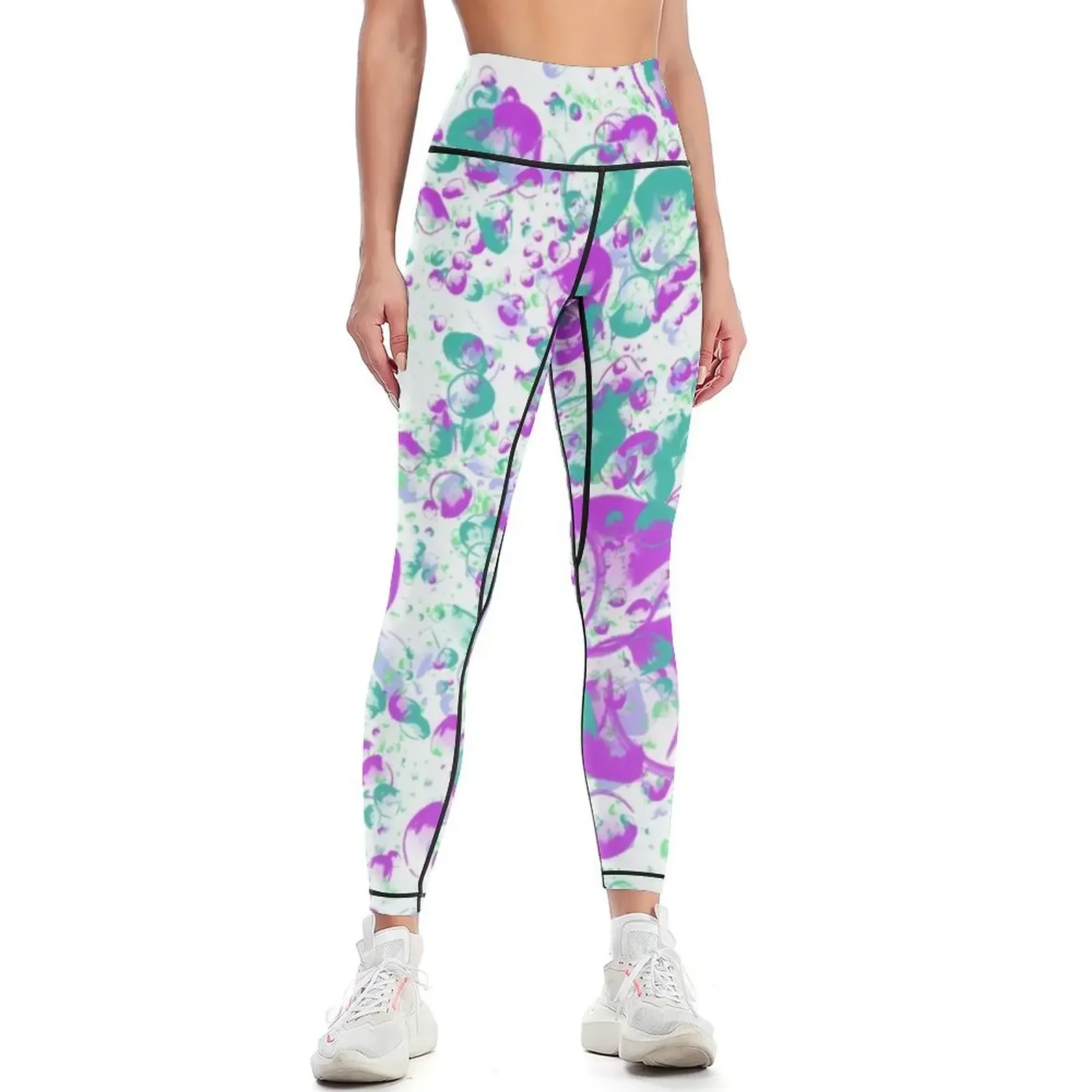 

bubbles Leggings workout clothes for active wear sportswear for gym sporty woman gym Womens Leggings