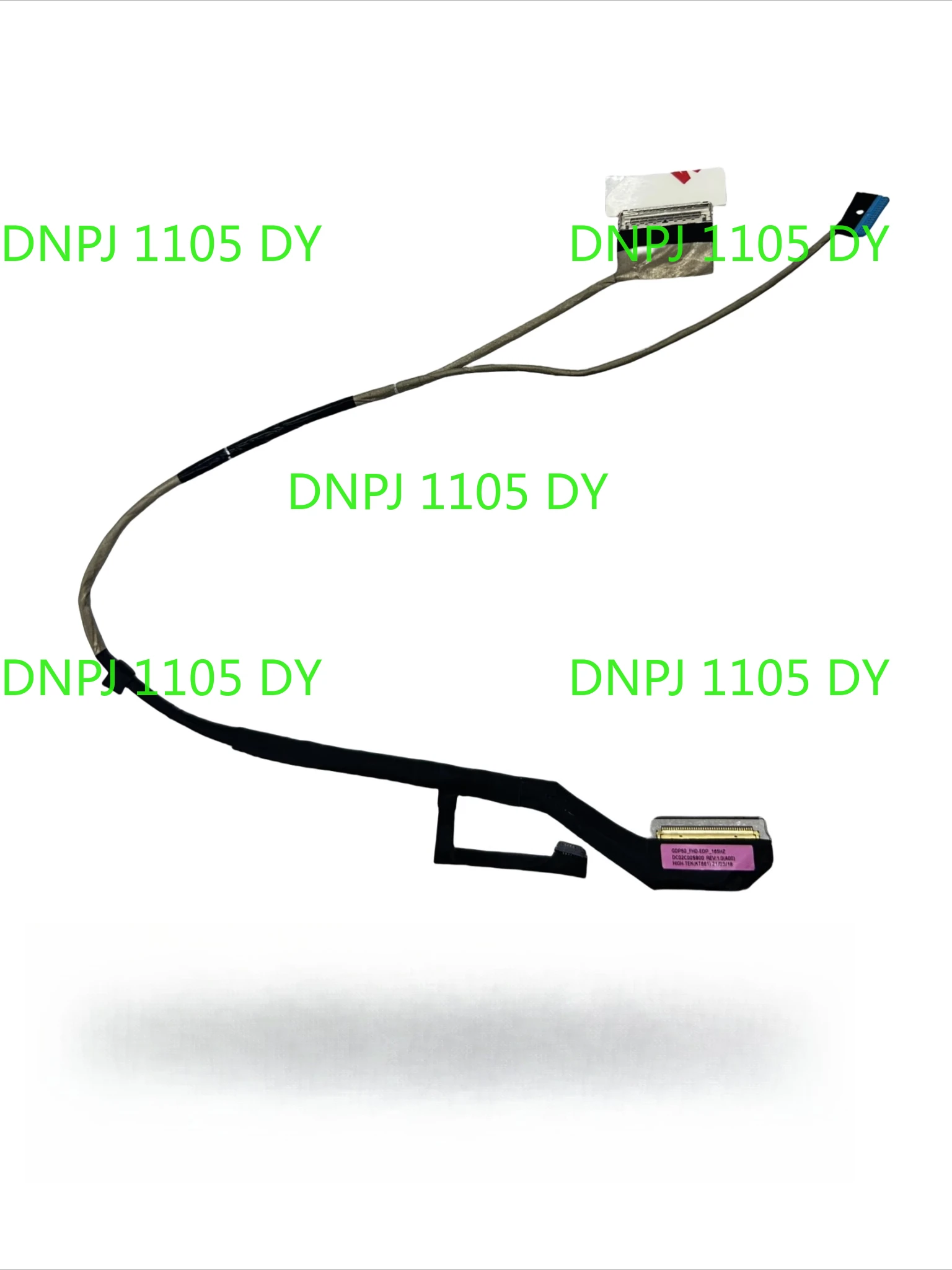 PJE GDP50 FHD EDP LCD LED LVDS Screen Display Video Cable 30PIN 165Hz for Dell Alienware M15 R6 DC02C00S800 0620N
