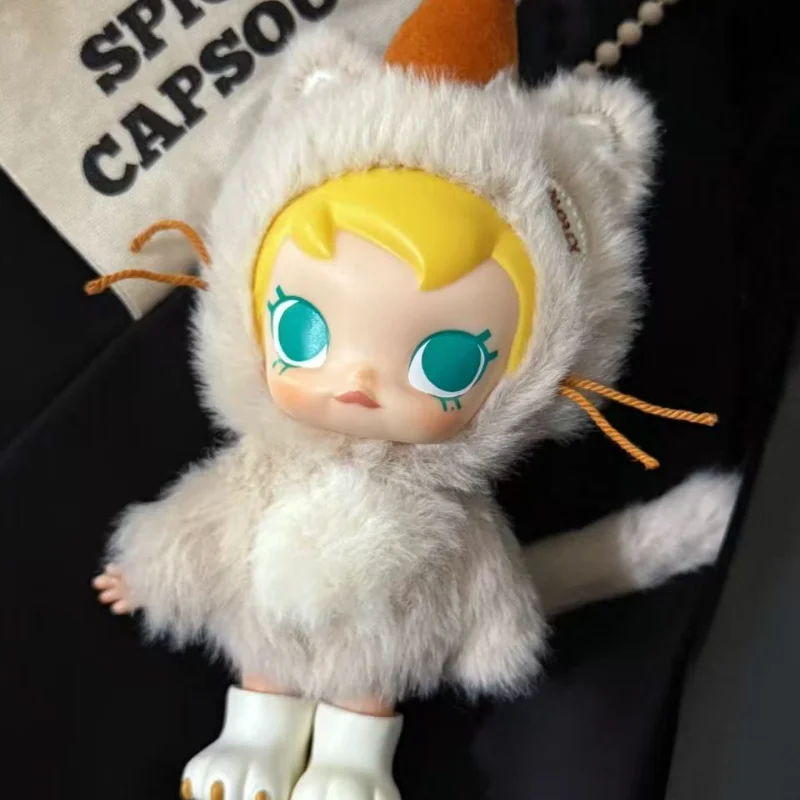 

POP MART Baby Molly Pocket Friends Series-Vinyl Plush Pendant Genuine Mystery Box Blind Box Guess Bag Toys Doll Cute Desktop