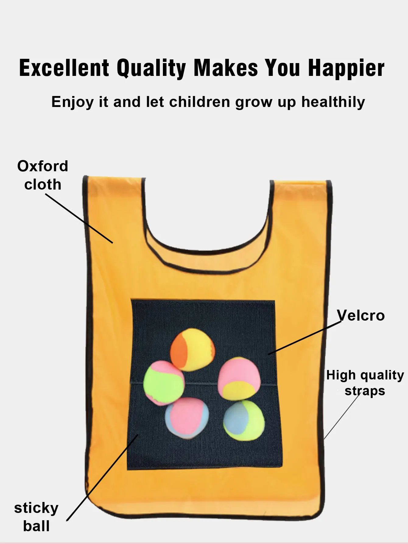 Juguete para deportes al aire libre, chaleco adhesivo de juego de pelota Dodge, Jersey, accesorios de tela, tiro, captura de pelotas de forro polar suave, seguro para niños, adolescentes y adultos