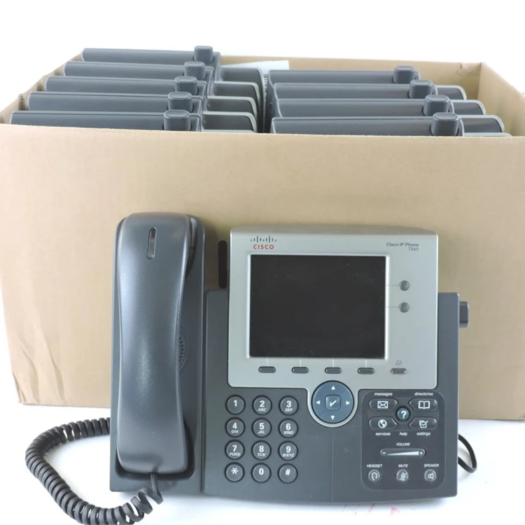 Brand New 7945G IP VoIP Gigabit GIGE Telephone Phone CP-7945G in Stock