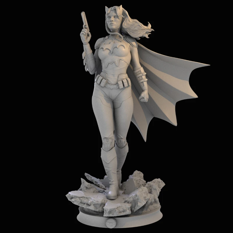 

1/24 Scale Resin Figure Encanto Batgirl Superhero Assemble Model Kit Unassembled and Unpainted 3D printing toy