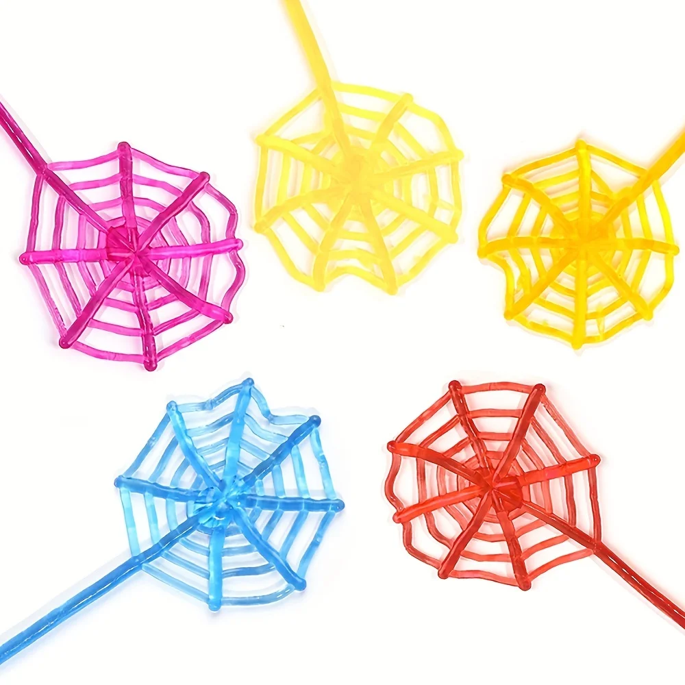 Funny Sticky Spider Web Toy  Favor Sticky Hands Toys Birthday Party Halloween Carnival Party Supplies Gift