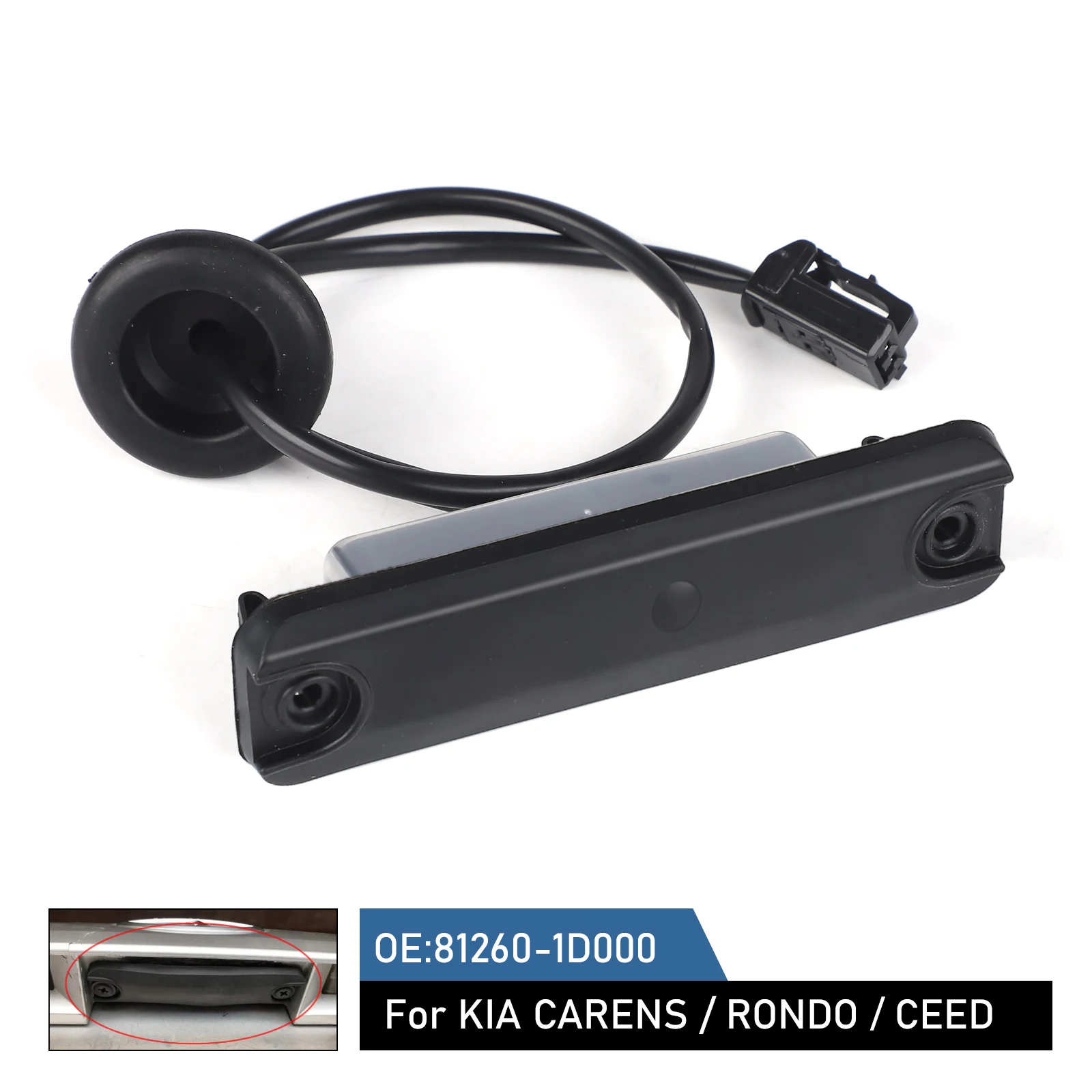 

CNSPEED 81260-1D000 Tailgate Switch Rear Trunk Open Button For Kia Carens Rondo Venga Ceed 2008 2009 2010 2011 2012 Door Button