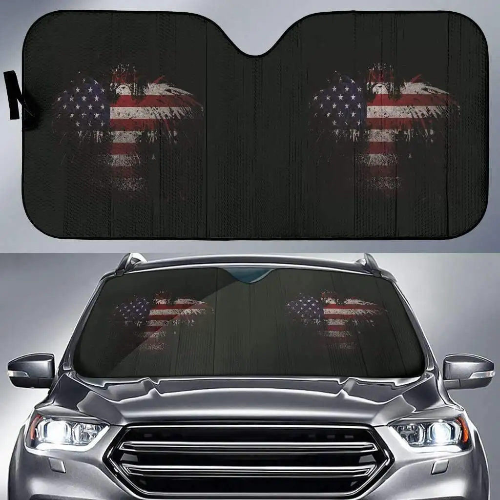 

American Eagle Car Sunshade Stunning Gift Ideas Car UV Protection Sunshade Windshield Home Gifts