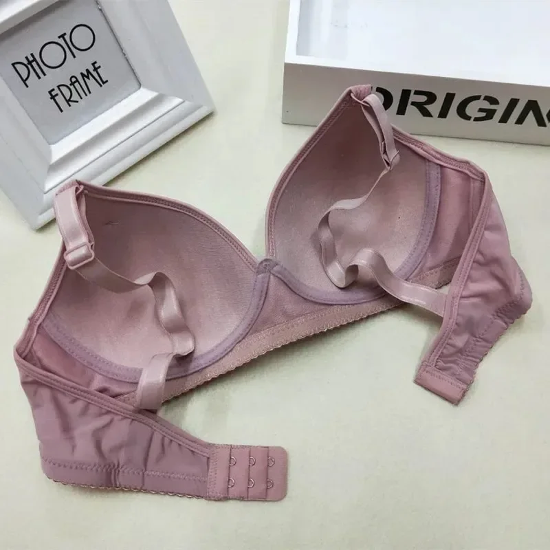 Women Thin Underwear Seamless Bra Sexy Push Up Bralette Underwear Wireless Female Mother Lingerie Size From 34/75 To 42/95