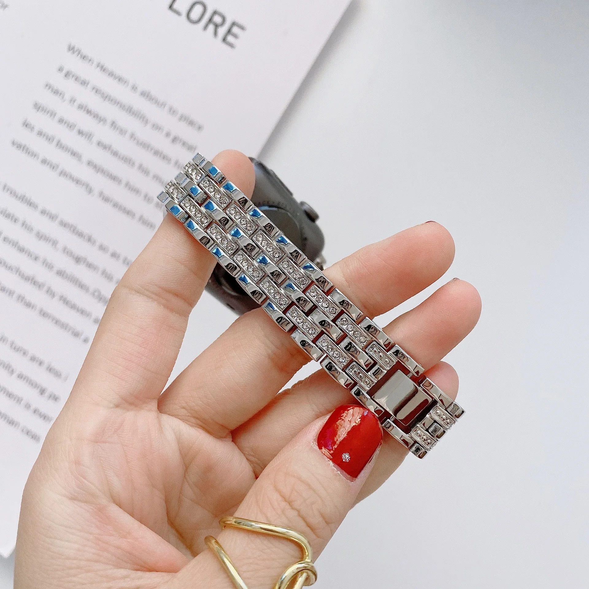 الماس الفرقة ل Redmi ساعة 3 نشط ، استبدال معصمه ، سوار ل شاومي ، حزام الملحقات