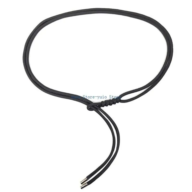 

X7XB Handmade Waist Rope Plain Color Waist Belt Women Dress Belt Hand Weaving Belt