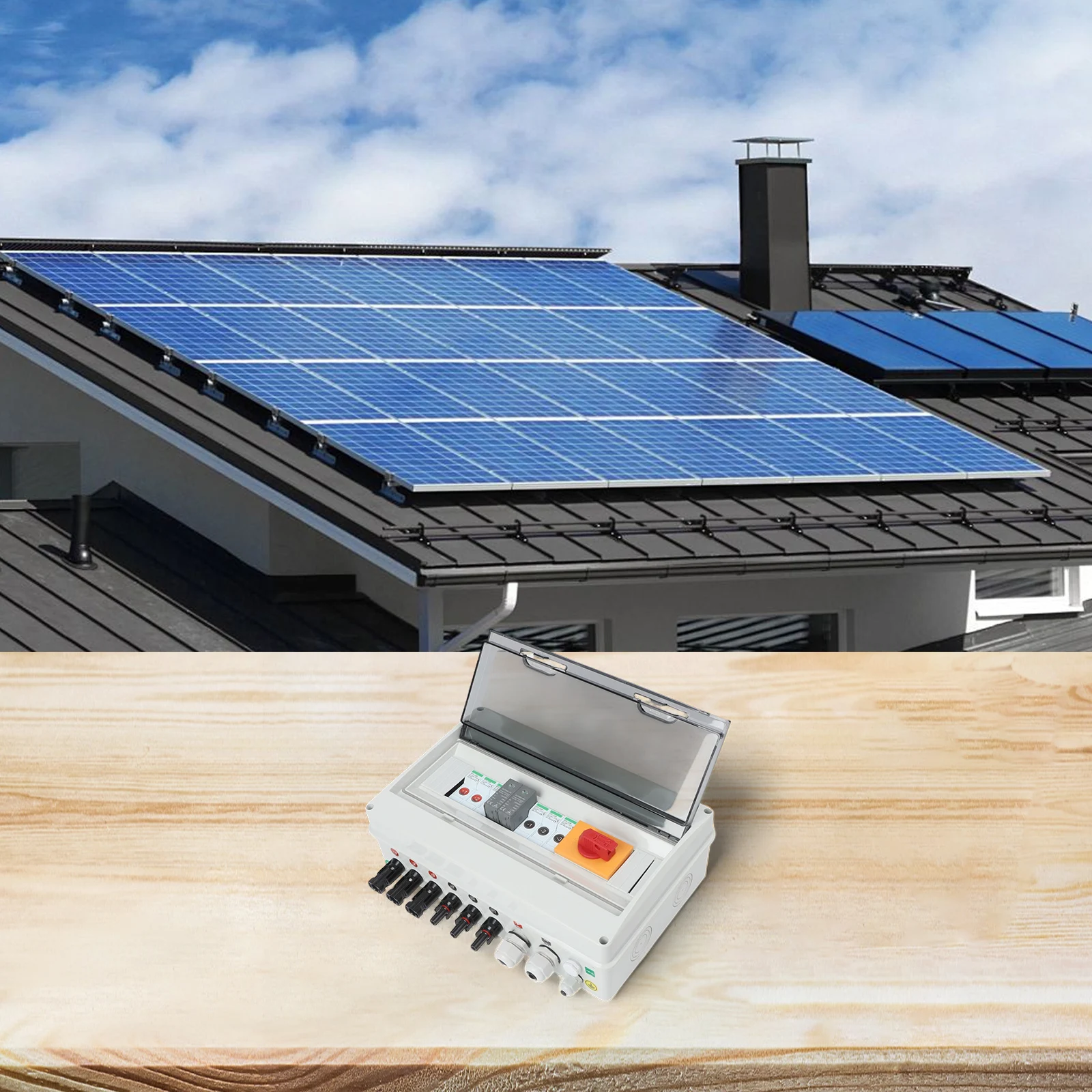 

Reliable 3In 1Out PV Combiner Box Ensures Long Solar System Life Provides Complete Protection Perfect for Rooftop PV Plants