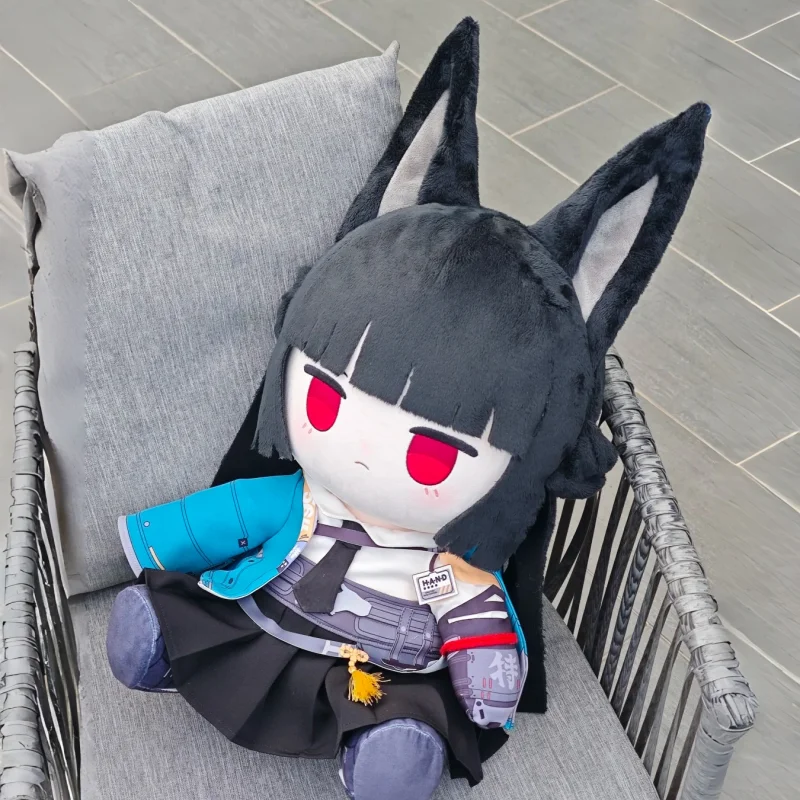 

Плюшевая кукла Zenless Zone Zero, Хосими Миаби, 40 см, мягкая игрушка, милый декор для комнаты, изысканный подарок, коллекционная фигурка