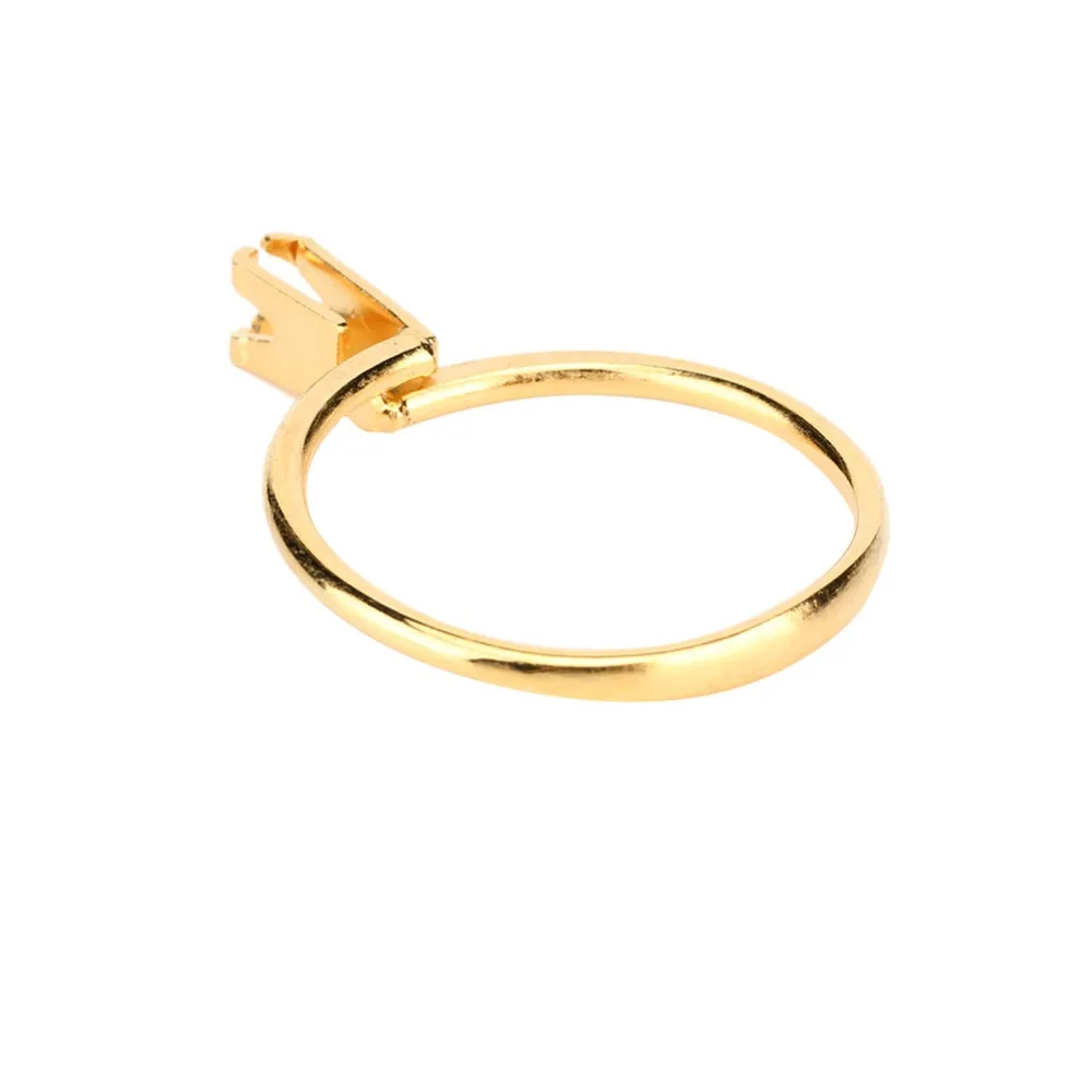 المهنية الذهبي اللون حلقة حامل الحجر الربيع من نوع الماس حامل الأحجار الكريمة صنع المجوهرات