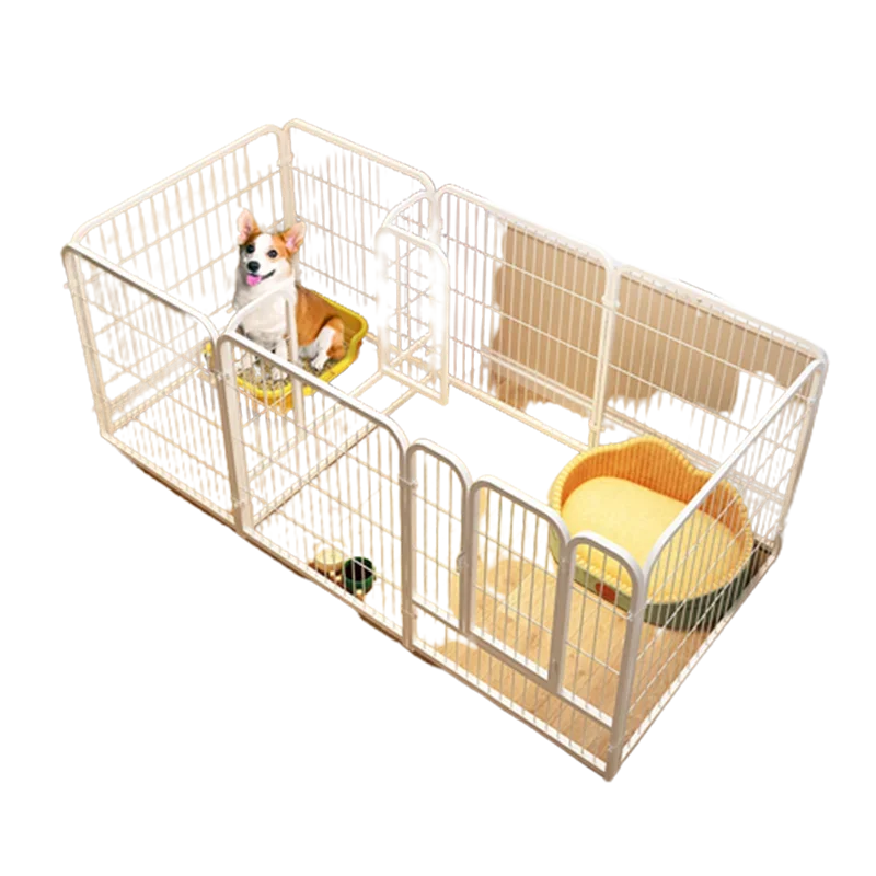 Rabbit Kennel Crate Dog Houses Accessories Fence Puppy Playpens Dog Houses Enclose Door Cama Para Perros Dog Furniture