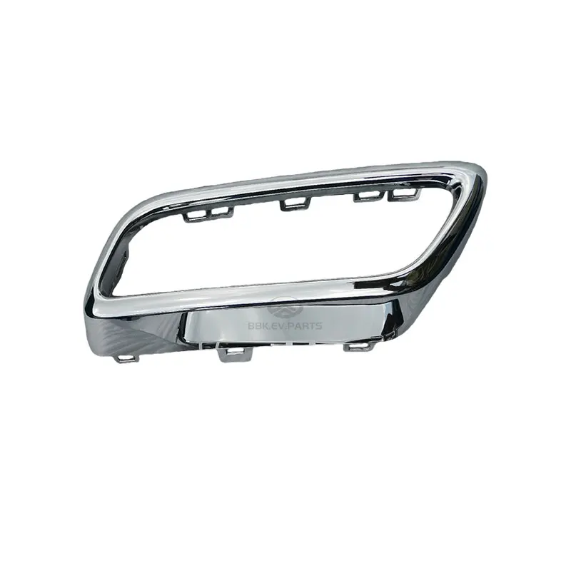 Car Rear Exhaust Muffler Tail Throat Pipe Cover Trim Tail Throat Trim Frame For VW Tavendor 30C807833 30C807834