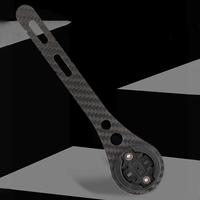 Carbon Fiber Bike Handlbar Computer Mount Cycling Speedometer Support Holder Handlebar Extender for Garmin
