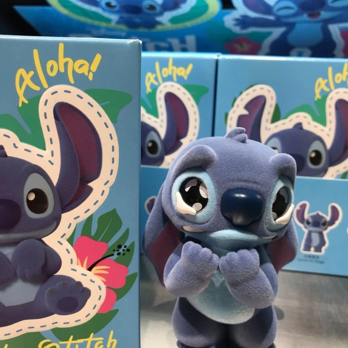 MINISO Disney Stitch แปลกน่ารัก Series กล่องตาบอด Mystery Box Stitch Action Figure ตกแต่งเครื่องประดับ Surprise กระเป๋าคริสต์มาสของขวัญ