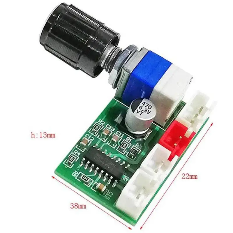 XH-A154 PAM8403 Cost-Effective Digital Amplifier Board Module Micro Power Supply Volume Knob for Audio Repair Projects