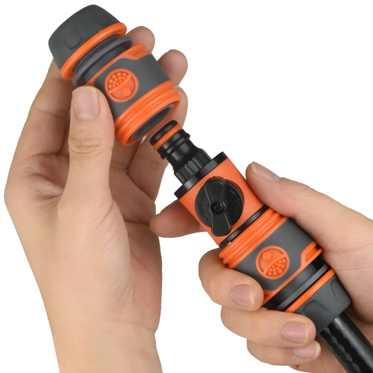 Kesla 2ชิ้น16มม. หัวต่อคอมพิวเตอร์1/2 "3/4" อะแดปเตอร์ท่อหยุดปลั๊ก Coupler ข้อต่อท่อน้ำชลประทานซ่อม Extender