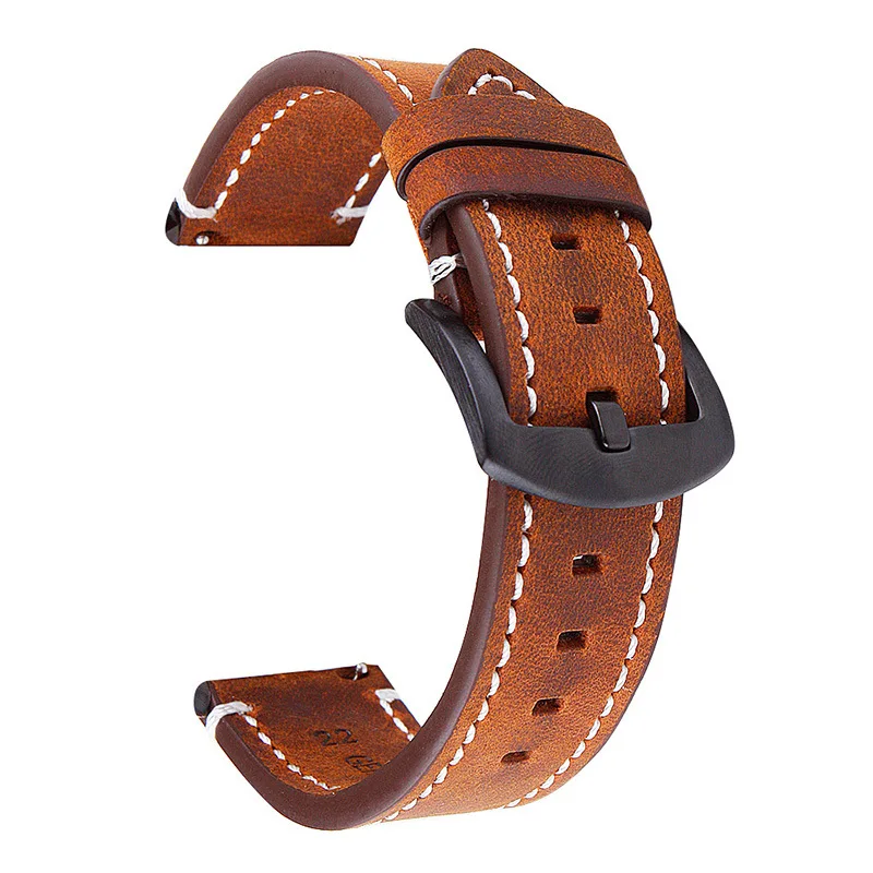 20ＭＭ 22ＭＭ For COROS PACE 2 Band Genuine Leather Strap Watchband For COROS APEX Pro Wristband For Coros APEX 46mm 42mm Bracelet