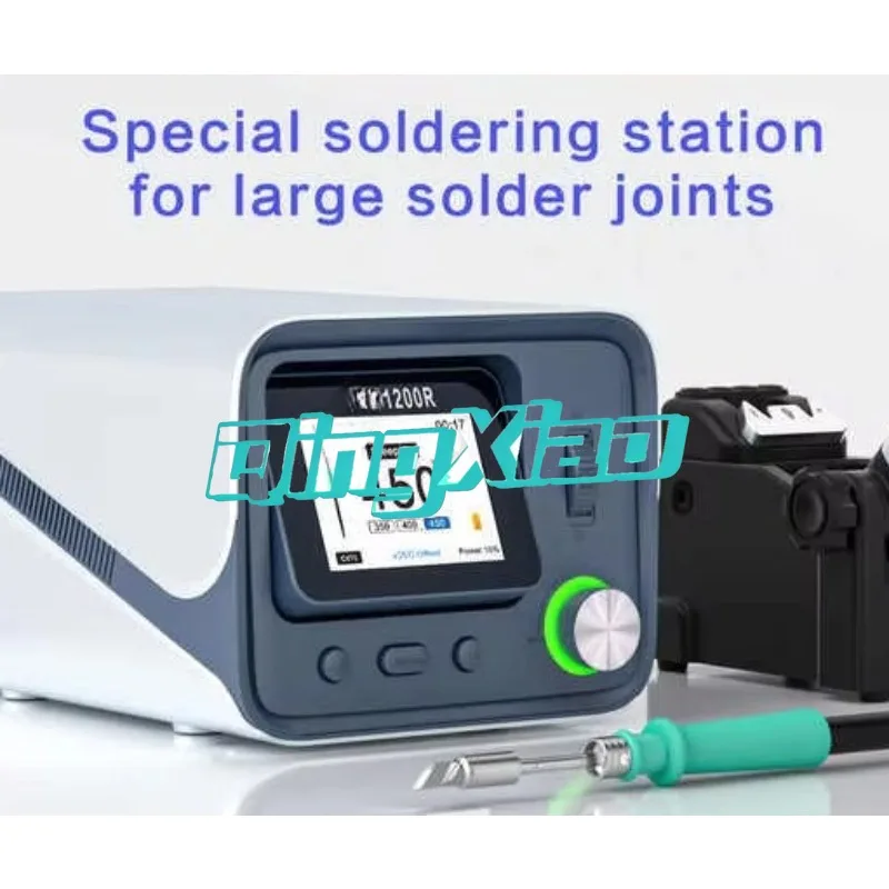1200R Single Station High Power Soldering Station Transformer Intelligent Temp Control C470 Handle Large Solder Joint Tool Porta