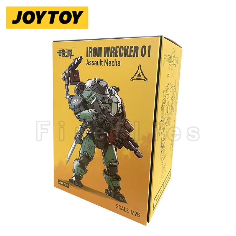 JOYTOY-figura de acción Mecha Iron Wrecker 01, modelo de colección de Anime tipo asalto, juguete para regalo, envío gratis, 1/25