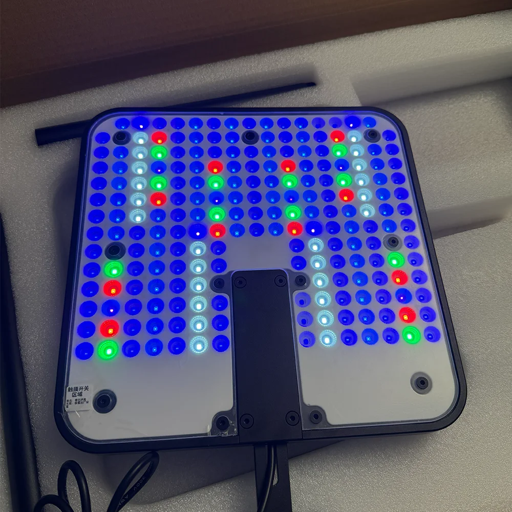 T120 120W Fan‑Free Full‑Aluminum LED Coral Reef Light with Stand WiFi APP Control for Saltwater Marine Aquarium Tank
