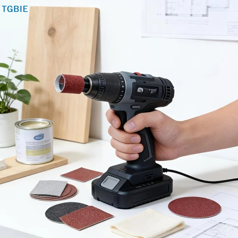 [TL]3Pcs Screwdriver Grinding Head Drill Sanding Attachment High Hardness for Wood Metal Grinding Polishing DIY Craft Projects