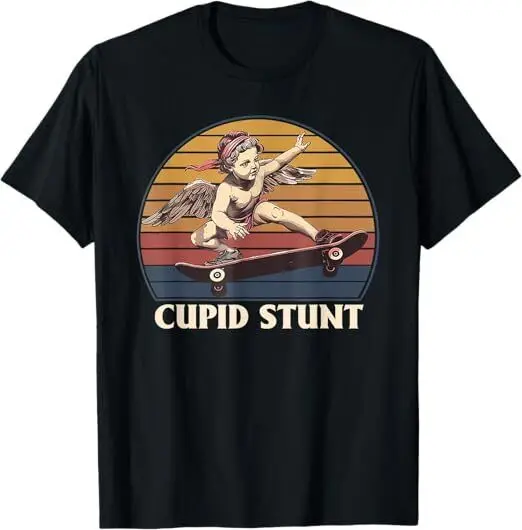 Cupid Stunt Funny Sarcastic Offensive Humor Embarrassing T-Shirt