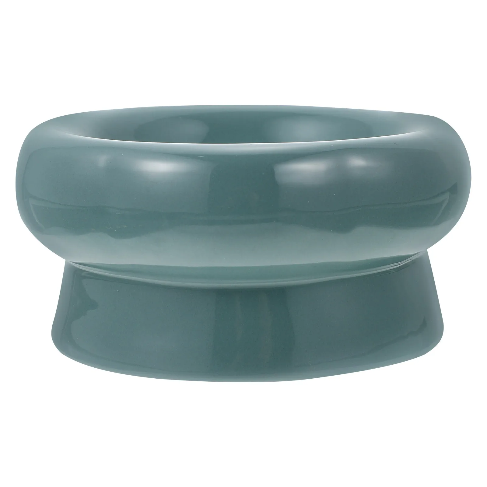 

Adorable Pet Bowl Ceramic Dog Food Decorative Kitten Cat Container Household Feeding