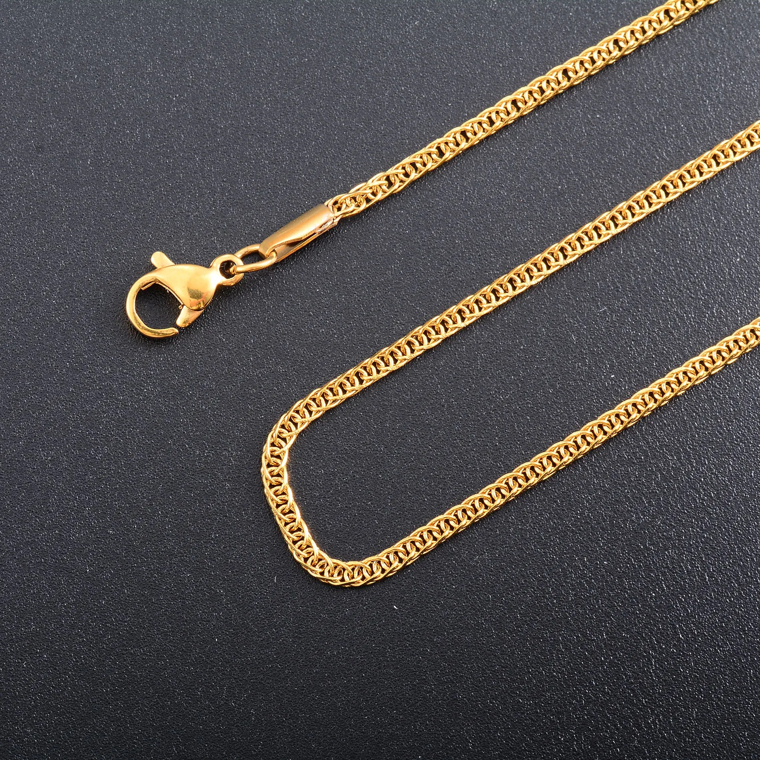 Yadreva Dünne Edelstahl-Halskette, Verstellbare Chopin-Kette, Nicht Verblassend, Schlüsselbein-Schmuckzubehör mit Karabinerverschlüssen – Detail 5