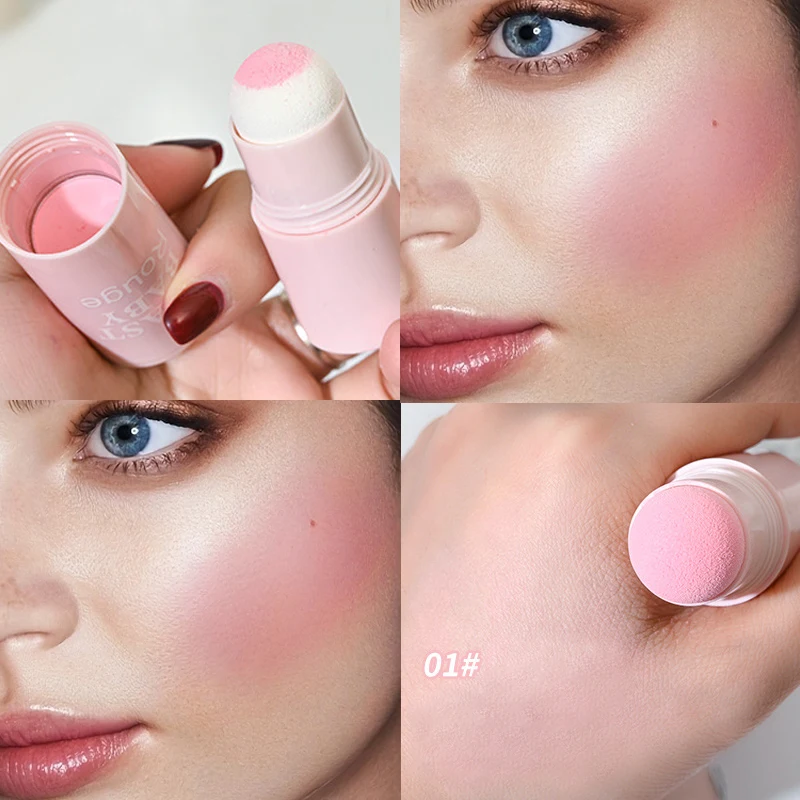 Brightening Matte Blush Stick Vitality Boom Boom Blush Stick Multi-Color Contour Stick Face Blush