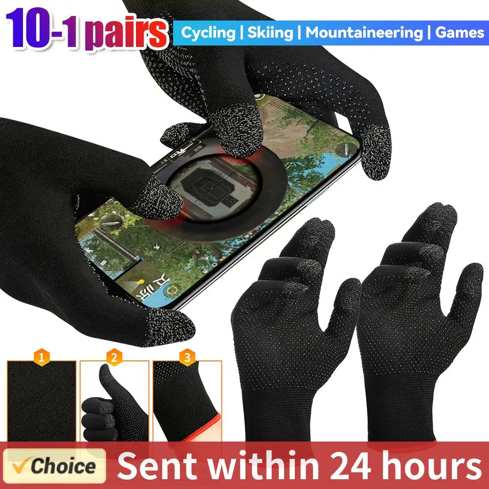 

Unisex Anti Slip Touch Screen Gloves Breathable Sweatproof Knit Warm Gloves for Phone Games Touch Sensitive Gaming Gloves Sleeve