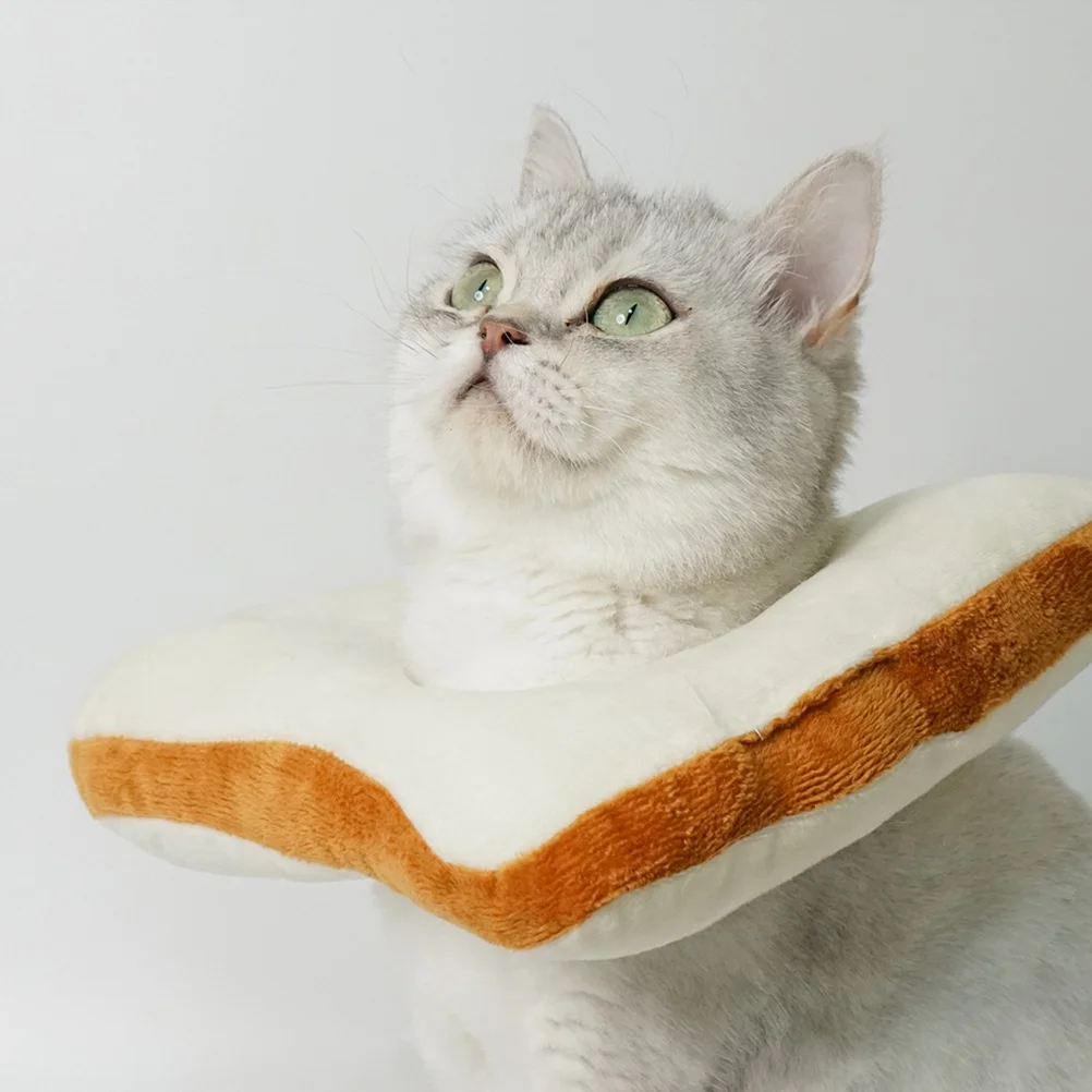 

Bonnet Bread Cat Costume Suit Pet Headgear Cotton Costumes Headwear Cosplay Headband