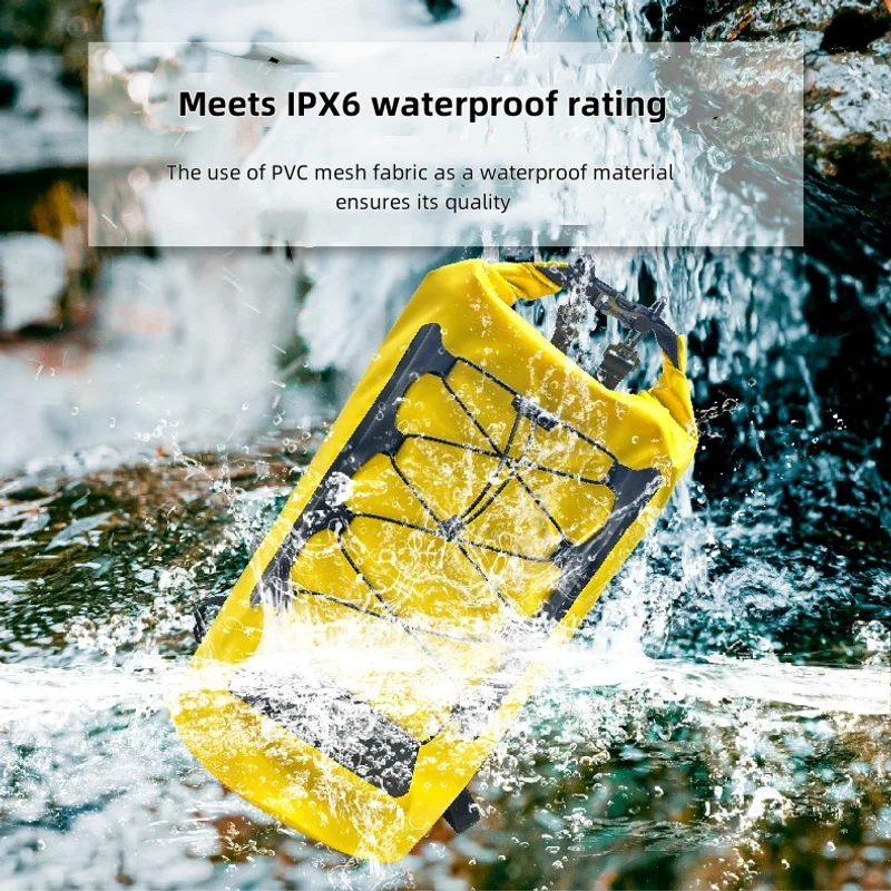 New Outdoor Storage Backpack Dry Wet Separation Insulated Backpack Waterproof Collapsible Bag Kayaking Rafting Storage Bag