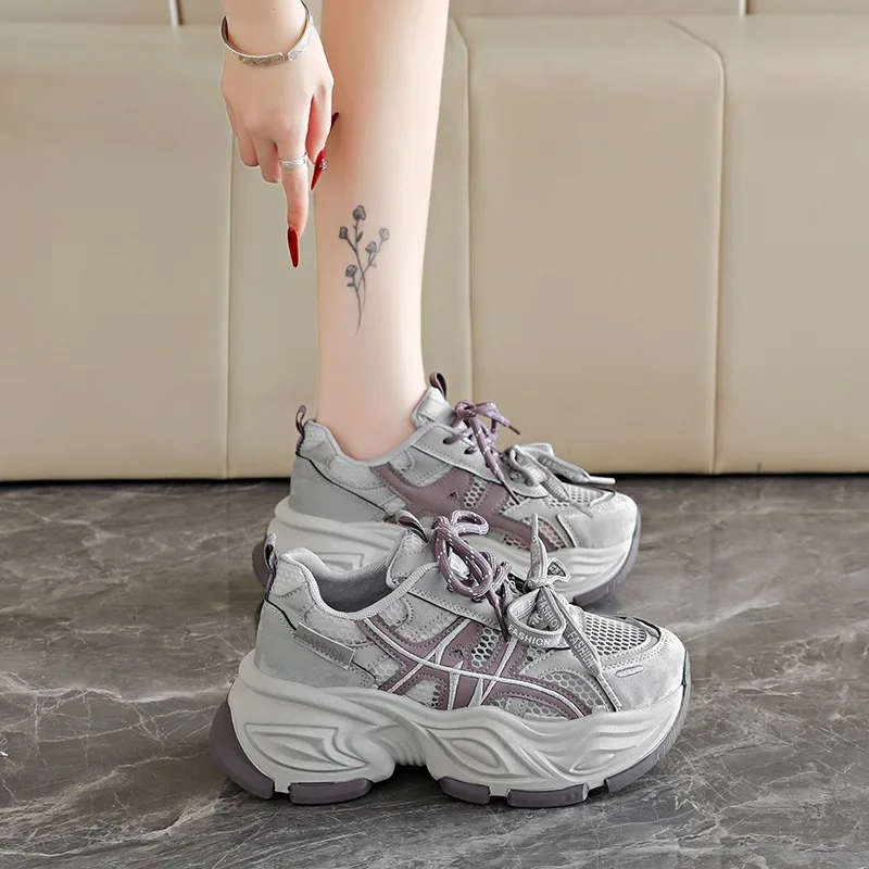 

Кеды, повседневная универсальная модная женская обувь на толстой подошве, кроссовки в стиле «папины туфли», универсальная обувь для активного отдыха