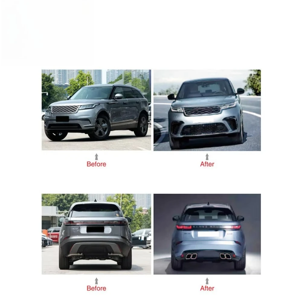 WOFIT Auto Parts Car Accessories Body Kit for  Velar 2017-2023 Refit to SVA Type