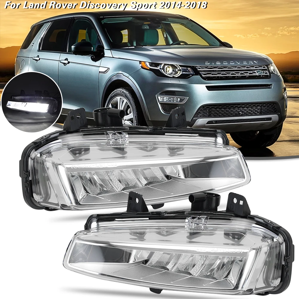 LED Fog Lights For Land Rover Discovery Sport 2015 2016 2017 2018 2019 Car Front Bumper headlight Fog Lamp accessories LR077887