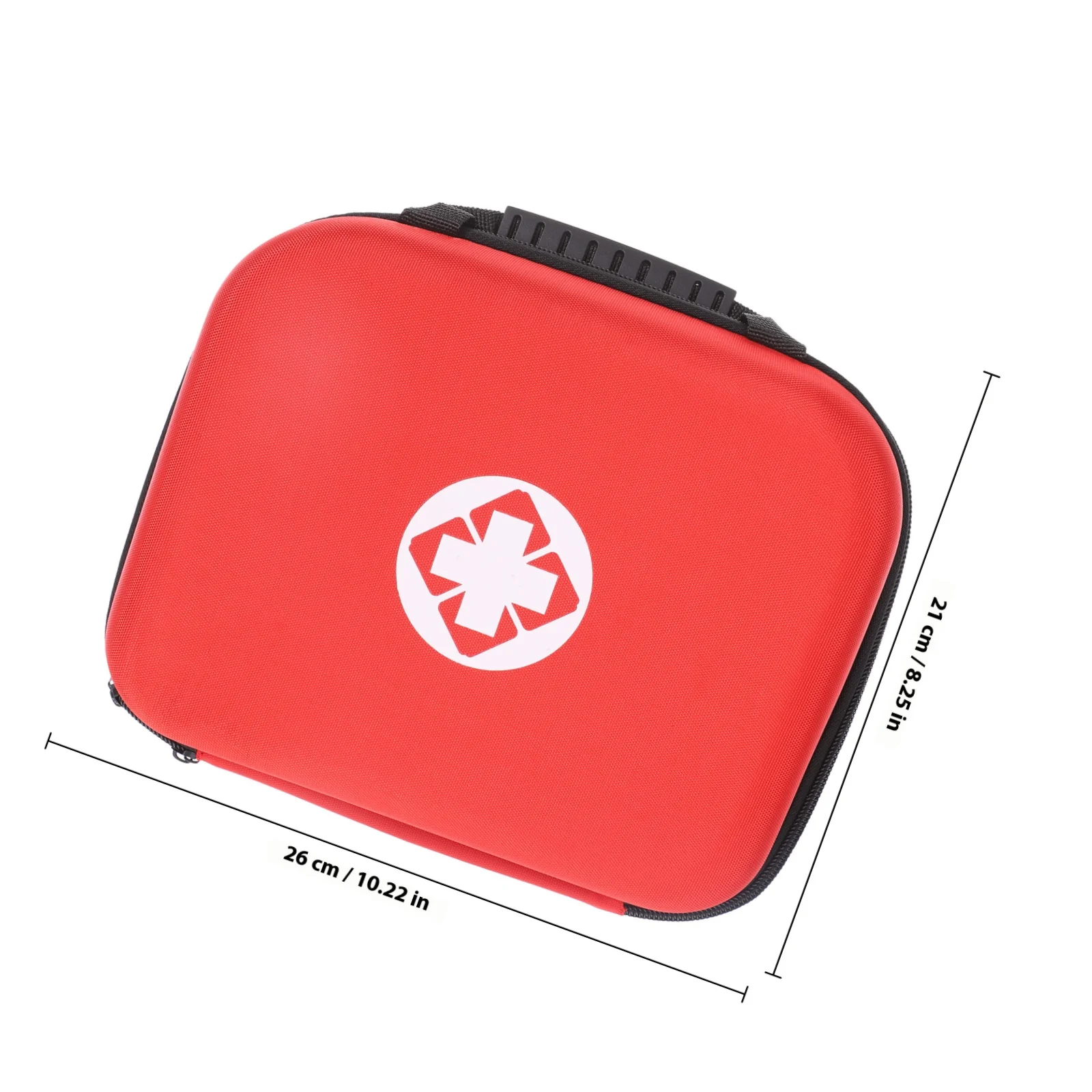 حقيبة أدوية منزلية، حاوية إسعافات أولية موثوقة مع مظهر عصري للاستخدام العائلي في المكتب والسفر باللون الأحمر #3