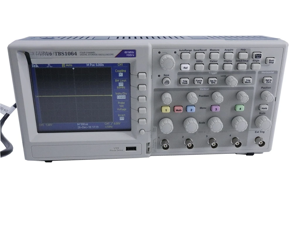 Digital Storage Oscilloscope Bandwidth 60 MHz 4 Channel 1 GS/s Sampling 2.5k points Record Length